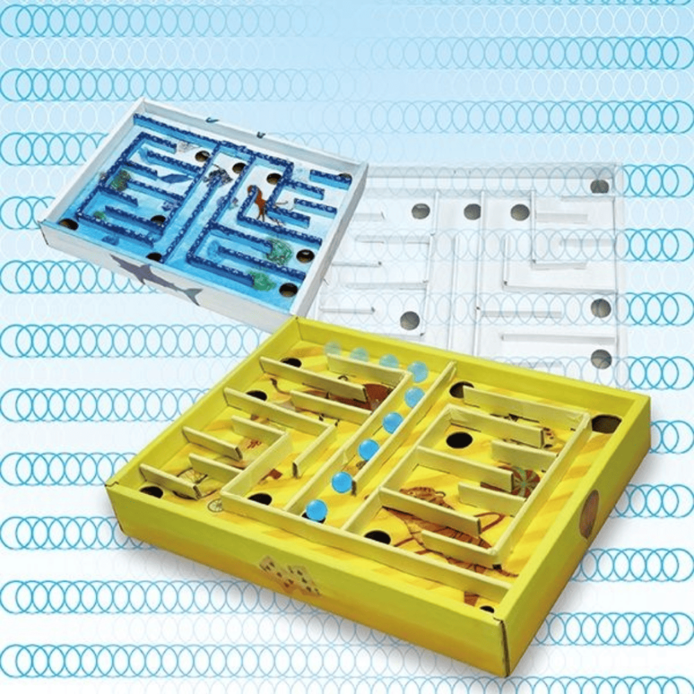 ビー玉コロコロめいろ